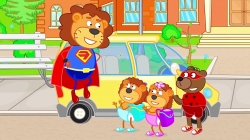 انیمیشن خانواده شیر قسمت 382 - lion family